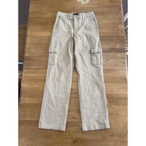 Judy Blue Women Cargo Jeans Style JB88633 Size 3 / 26 Tan Khaki Utility